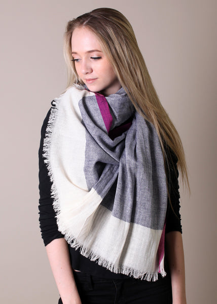 Women's Oblong Scarves - Anika Dali